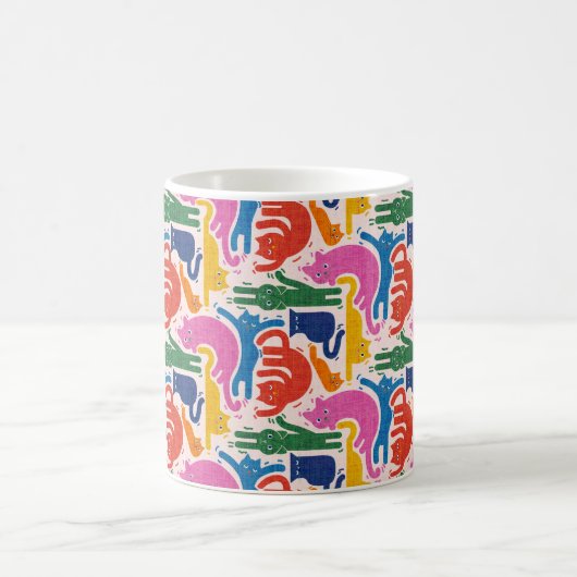 Hübsche Katzen Kaffeetasse (Mittel)