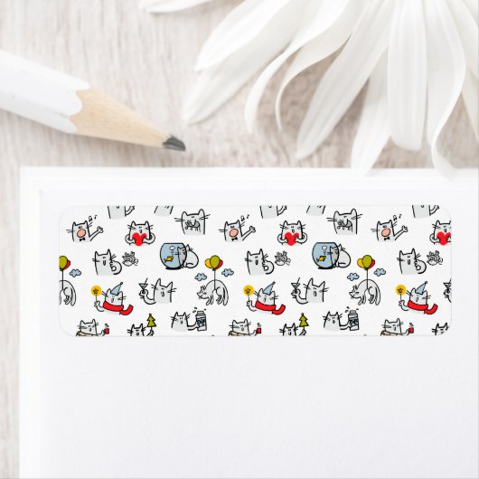 Hübsche Katzen, Milch und Magie. (Insitu)