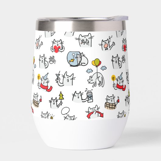 Hübsche Katzen, Milch und Magie. (Links)