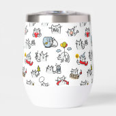 Hübsche Katzen, Milch und Magie. (Vorderseite)