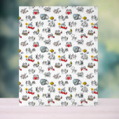 Hübsche Katzen, Milch und Magie. Acrylschild (Neutral)