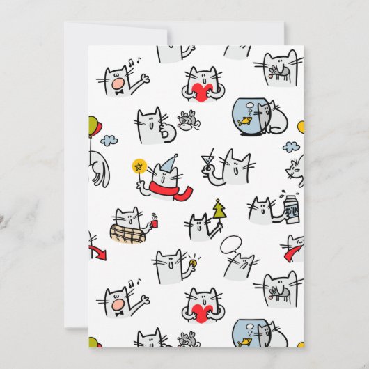 Hübsche Katzen, Milch und Magie. Ankündigung (Vorderseite)