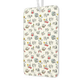 Hübsche Katzen, Milch und Magie. Autolufterfrischer (Links)