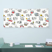 Hübsche Katzen, Milch und Magie. Banner (Messe)