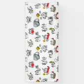 Hübsche Katzen, Milch und Magie. Banner (Vertikal)