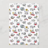 Hübsche Katzen, Milch und Magie. Begleitkarte (Vorderseite)