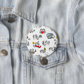 Hübsche Katzen, Milch und Magie. Button (Beispiel)
