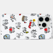 Hübsche Katzen, Milch und Magie. Case-Mate iPhone Hülle (Rückseite (Horizontal))