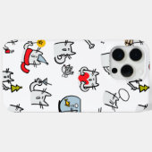 Hübsche Katzen, Milch und Magie. Case-Mate iPhone Hülle (Rückseite (Horizontal))