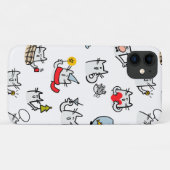 Hübsche Katzen, Milch und Magie. Case-Mate iPhone Hülle (Rückseite (Horizontal))