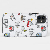 Hübsche Katzen, Milch und Magie. Case-Mate iPhone Hülle (Rückseite (Horizontal))