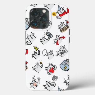 Hübsche Katzen, Milch und Magie. Case-Mate iPhone Hülle
