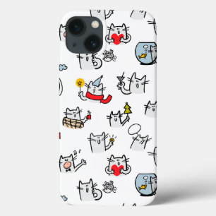 Hübsche Katzen, Milch und Magie. Case-Mate iPhone Hülle