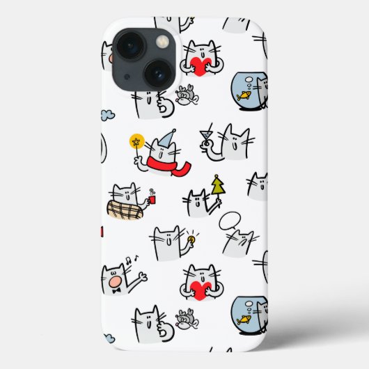 Hübsche Katzen, Milch und Magie. Case-Mate iPhone Hülle (Rückseite)