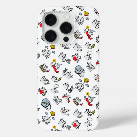 Hübsche Katzen, Milch und Magie. Case-Mate iPhone Hülle (Rückseite)