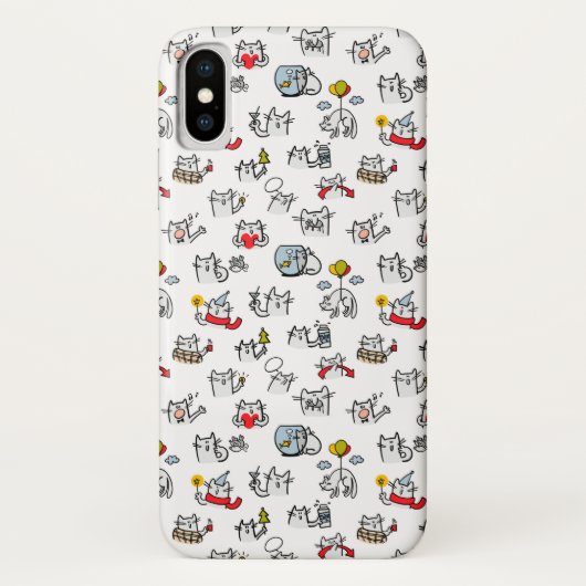 Hübsche Katzen, Milch und Magie. Case-Mate iPhone Hülle (Rückseite)