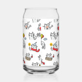 Hübsche Katzen, Milch und Magie. Dosenglas (Rechts)