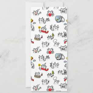 Hübsche Katzen, Milch und Magie. Einladung