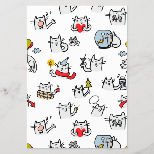 Hübsche Katzen, Milch und Magie. Flyer (Vorne)