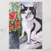 Hübsche Katzen, Milch und Magie. Flyer (Hinten)