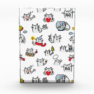 Hübsche Katzen, Milch und Magie. Fotoblock