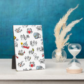 Hübsche Katzen, Milch und Magie. Fotoplatte (Seite)