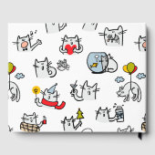 Hübsche Katzen, Milch und Magie. Gästebuch (Rückseite)