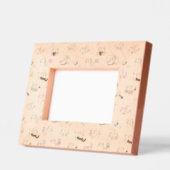 Hübsche Katzen, Milch und Magie. Geätzte Rahmen (Links)