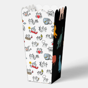 Hübsche Katzen, Milch und Magie. Geschenkschachtel