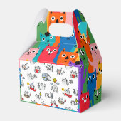 Hübsche Katzen, Milch und Magie. Geschenkschachtel (Rückseite)