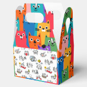 Hübsche Katzen, Milch und Magie. Geschenkschachtel (Geöffnet)