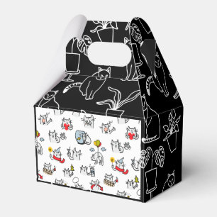 Hübsche Katzen, Milch und Magie. Geschenkschachtel