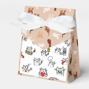 Hübsche Katzen, Milch und Magie. Geschenkschachtel