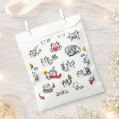 Hübsche Katzen, Milch und Magie. Geschenktütchen (Ausgeschnitten)