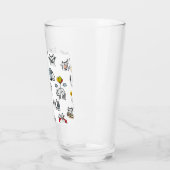 Hübsche Katzen, Milch und Magie. Glas (Links)