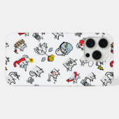 Hübsche Katzen, Milch und Magie. iPhone Hülle (Rückseite (Horizontal))