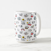 Hübsche Katzen, Milch und Magie. Kaffeetasse (VorderseiteRechts)