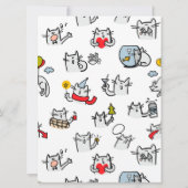 Hübsche Katzen, Milch und Magie. Karte (Rückseite)