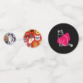 Hübsche Katzen, Milch und Magie. Konfetti (Vorderseiten)