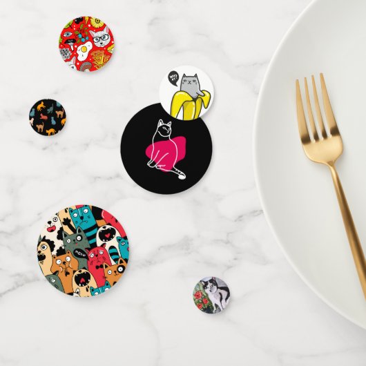 Hübsche Katzen, Milch und Magie. Konfetti (Gruppe)