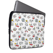 Hübsche Katzen, Milch und Magie. Laptopschutzhülle (Vorne Rechts)