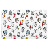 Hübsche Katzen, Milch und Magie. Magnet (Horizontal)