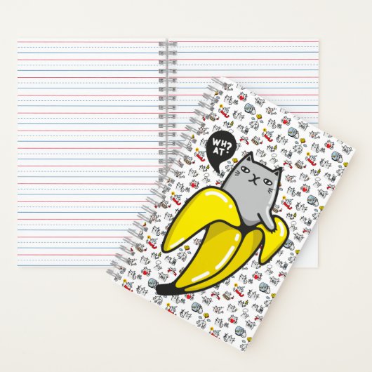 Hübsche Katzen, Milch und Magie. Notizblock (Innen)