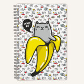 Hübsche Katzen, Milch und Magie. Notizblock (Vorderseite)