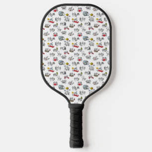 Hübsche Katzen, Milch und Magie. Pickleball Schläger