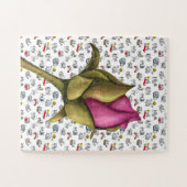 Hübsche Katzen, Milch und Magie. Puzzle (Horizontal)