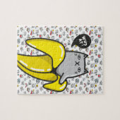 Hübsche Katzen, Milch und Magie. Puzzle (Horizontal)