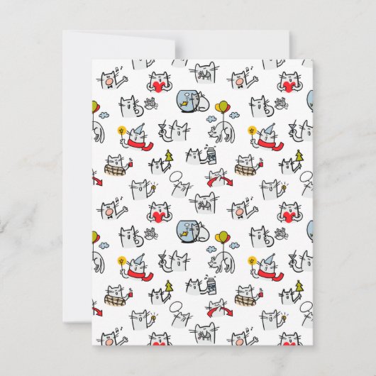 Hübsche Katzen, Milch und Magie. Save The Date (Vorderseite)