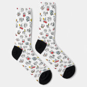Hübsche Katzen, Milch und Magie. Socken (Rechts)