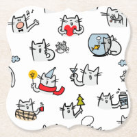 Hübsche Katzen, Milch und Magie.